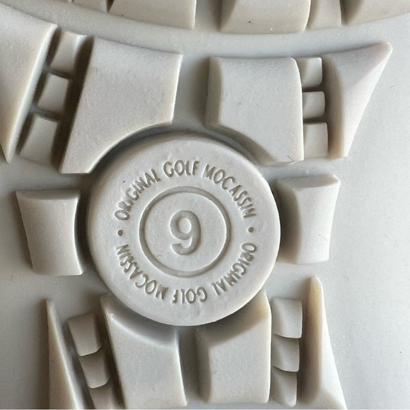 Marc Fisher NYC Golf The Original Golf Mocassin Blue Leather  Women's Size 9 - Picture 8 of 8